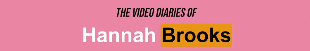 Hannah Brooks Diary Banner