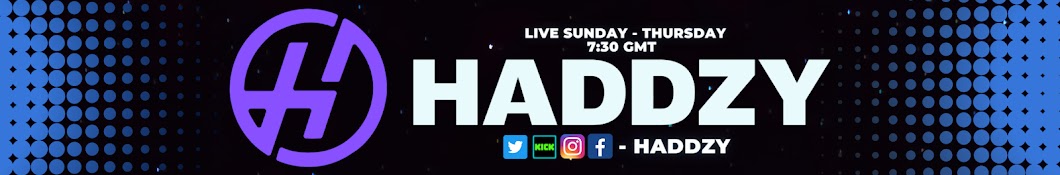 Haddzy Banner