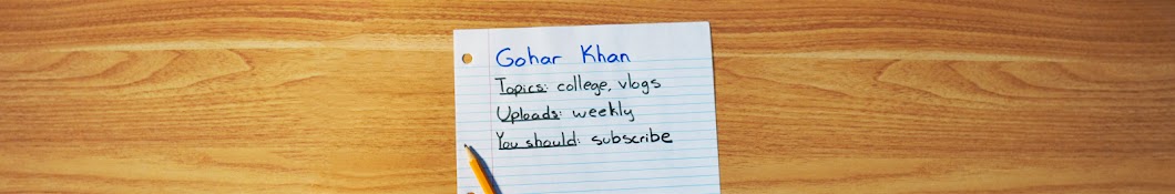 Gohar Khan Banner