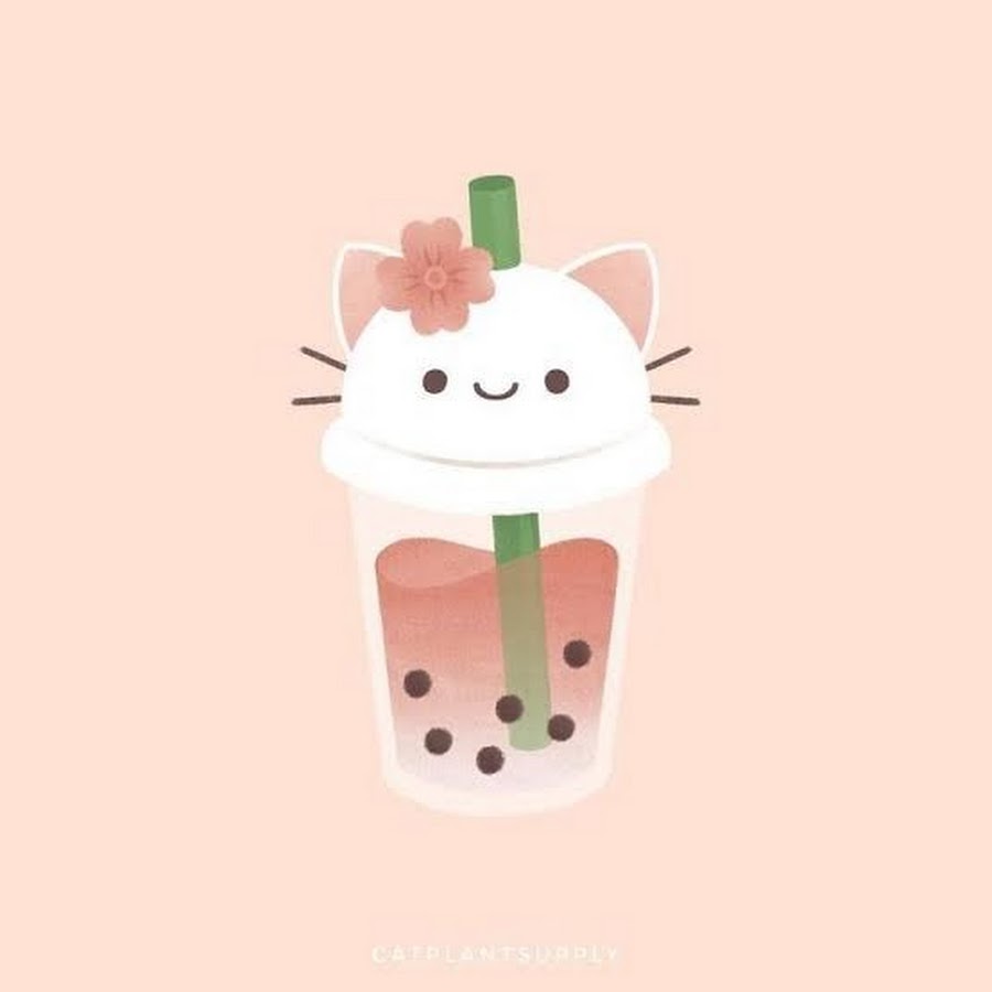 Котик бабл ти. Каваи Tea Bubble. Бабл ти милые арты. Бабл ти милый рисунок. Bubble Tea рисунок.