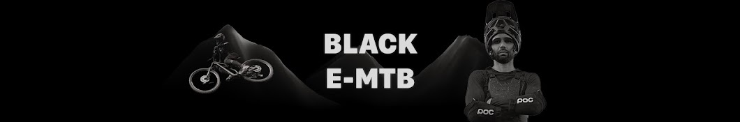 Black E-Mtb