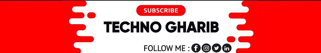 Techno Gharib Banner