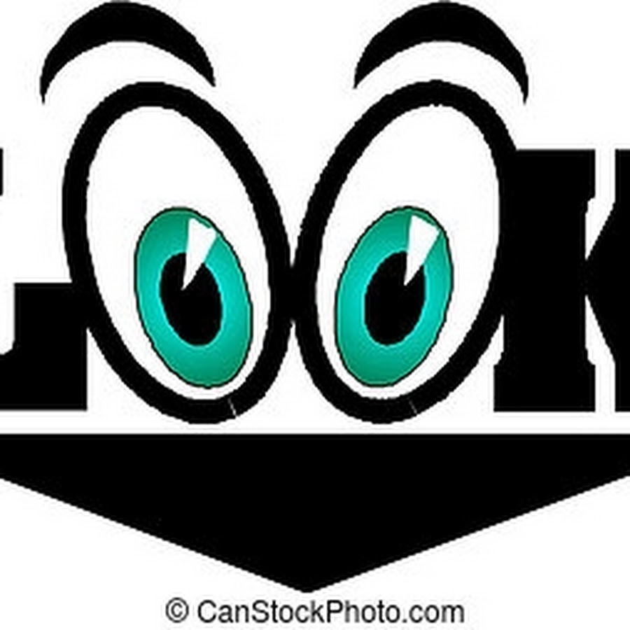 the word look with eyes