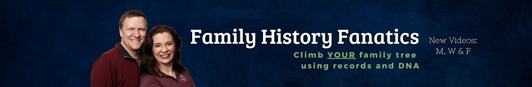 Family History Fanatics Banner