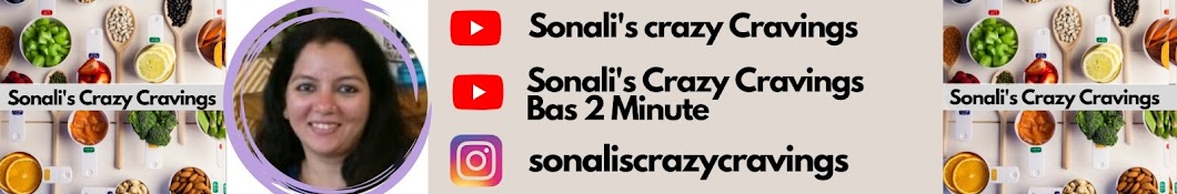 Sonali's Crazy Cravings Banner