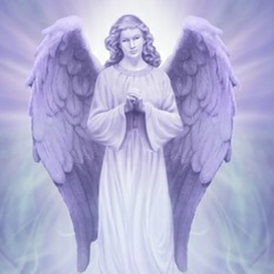 Ангел хранитель фиолетовый