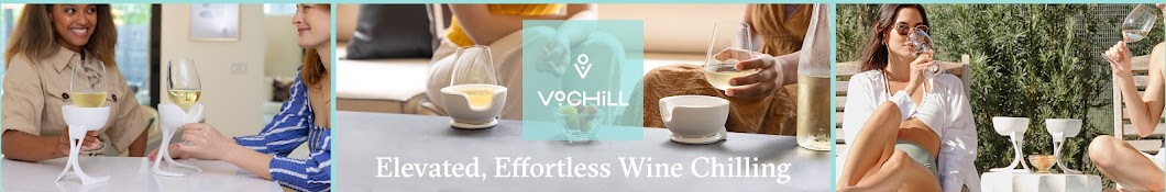 VoChill Stemless Wine Chiller - a radically cool chill for your stemless wine  glass 