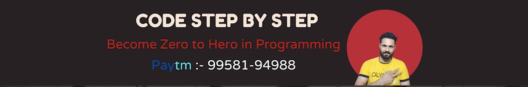 Code Step By Step Banner