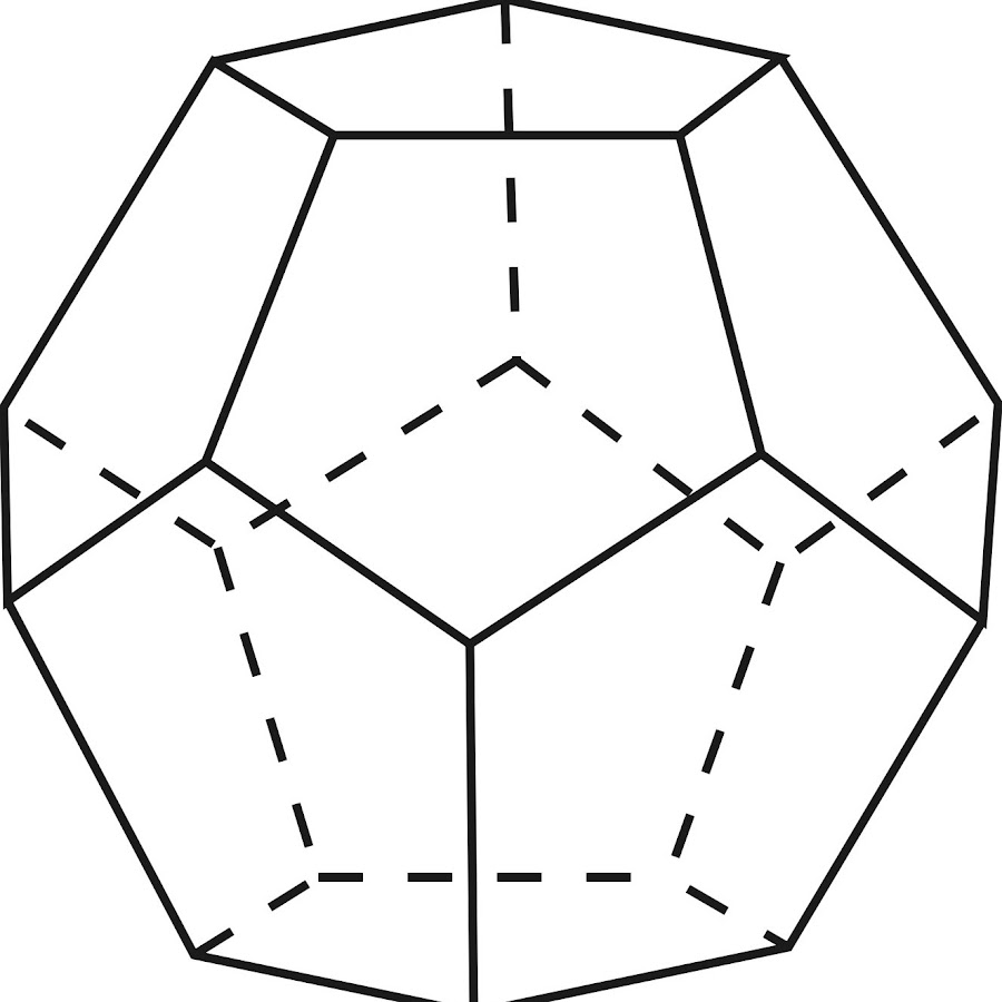 Схема фигуры додекаэдр