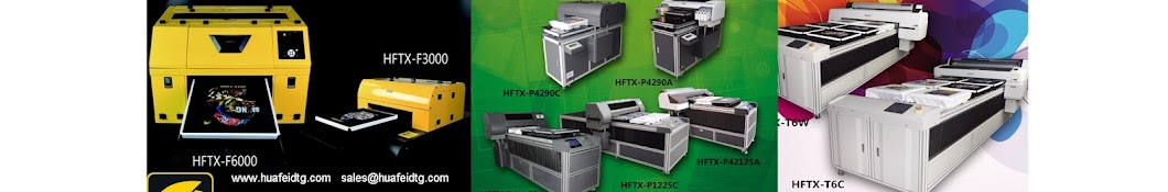 Huafei DTG &  Epson DTF Printers