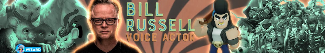 Bill Russell Voice Actor Banner