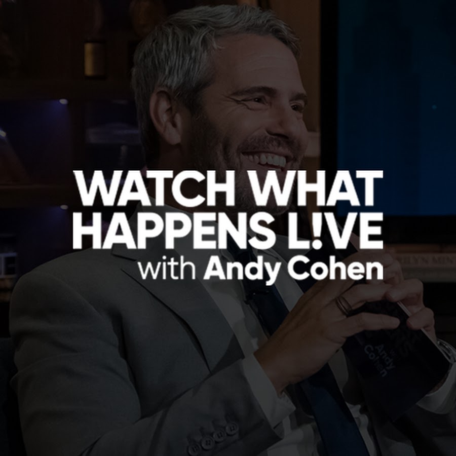 Ready go to ... https://www.youtube.com/channel/UCy6D16zE_mMEm1HVD20WFxA [ Watch What Happens Live with Andy Cohen]