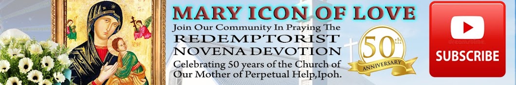 MARY Icon of Love Banner