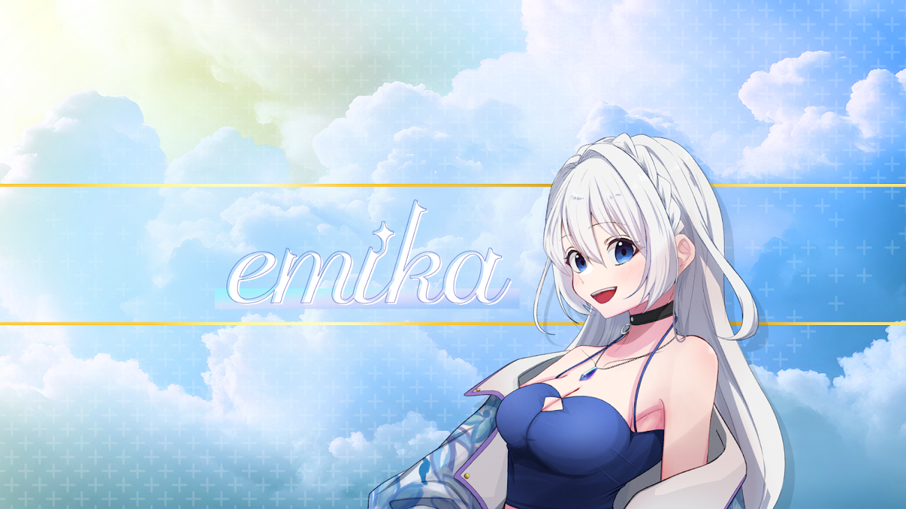 チャンネル「emika」のバナー