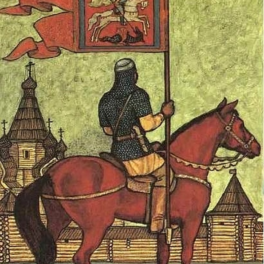 Хоругви 13 век Александра Невского