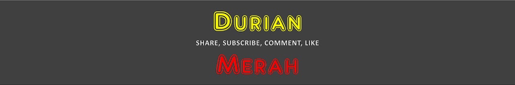DURIAN MERAH Banner