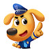 logo Sheriff Labrador - Kids Cartoon