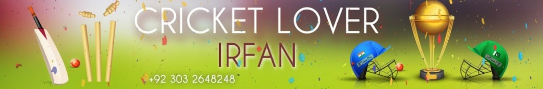 Cricket Lover Irfan Banner