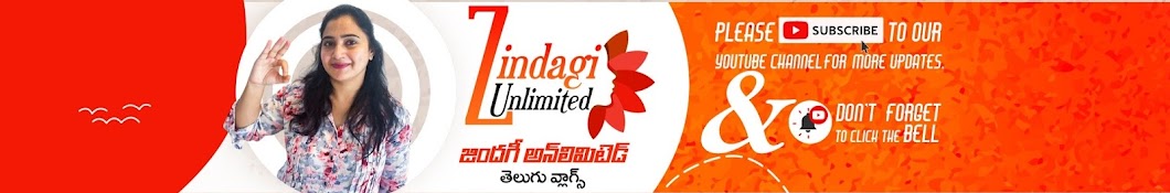 Zindagi Unlimited Telugu vlogs Banner