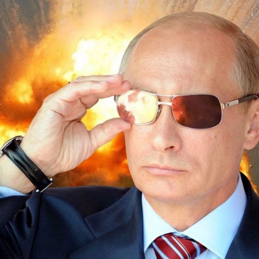 Путин в солнечных очках фото