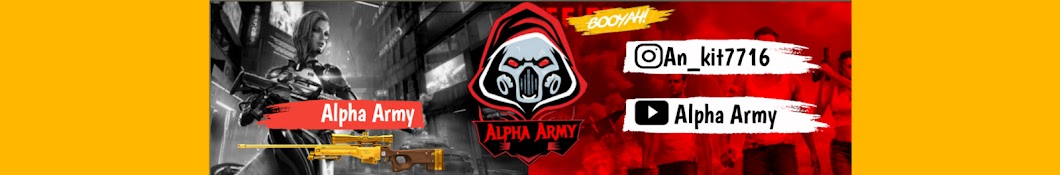 Alpha Army Banner