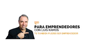 «Libros para Emprendedores con Luis Ramos» youtube banner