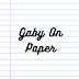 Gaby On Paper