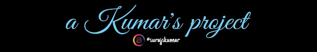 A Kumar's Project Banner