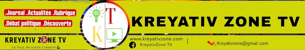 Kreyativ Zone TV  Banner