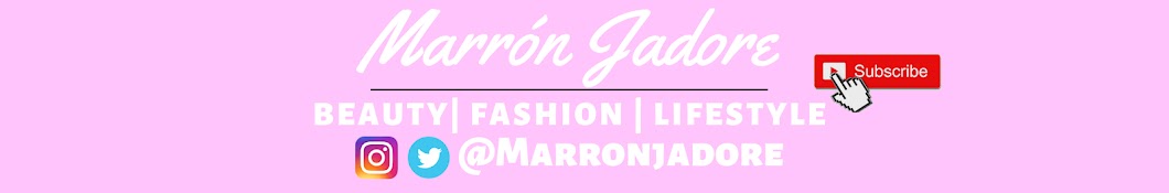 Marrón Jadore Banner