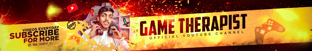 GAME THERAPIST Banner