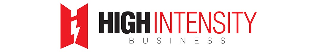 High Intensity Business Banner