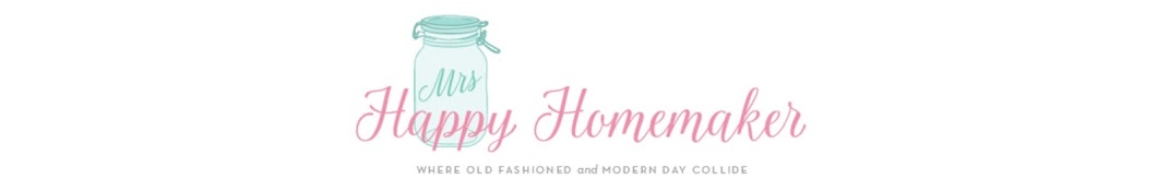 Mrs Happy Homemaker Banner
