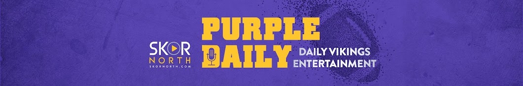 Purple Daily - a Minnesota Vikings Podcast Banner