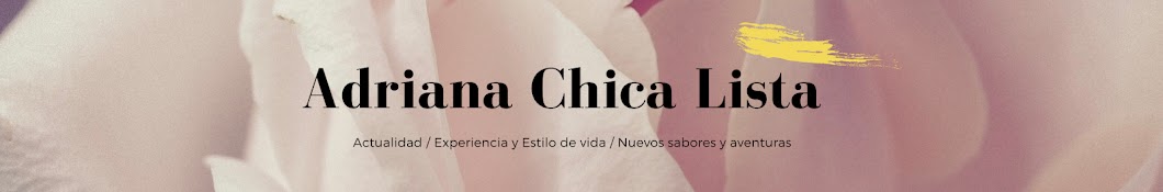 Adriana Chica lista Banner