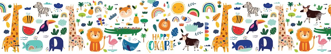 Happy Okapi - Educational Videos Banner