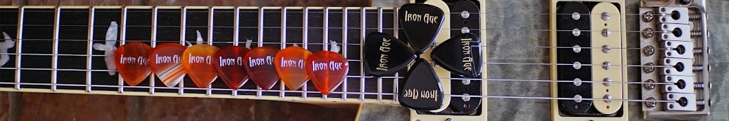 Custom Glow Guitar Pick - Iron Age Guitar Accessories