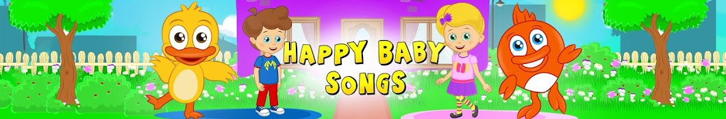 Happy Baby Songs Nursery Rhymes Banner
