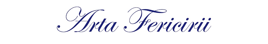 ARTA FERICIRII - cu Mirela Vasadi Blasius Banner