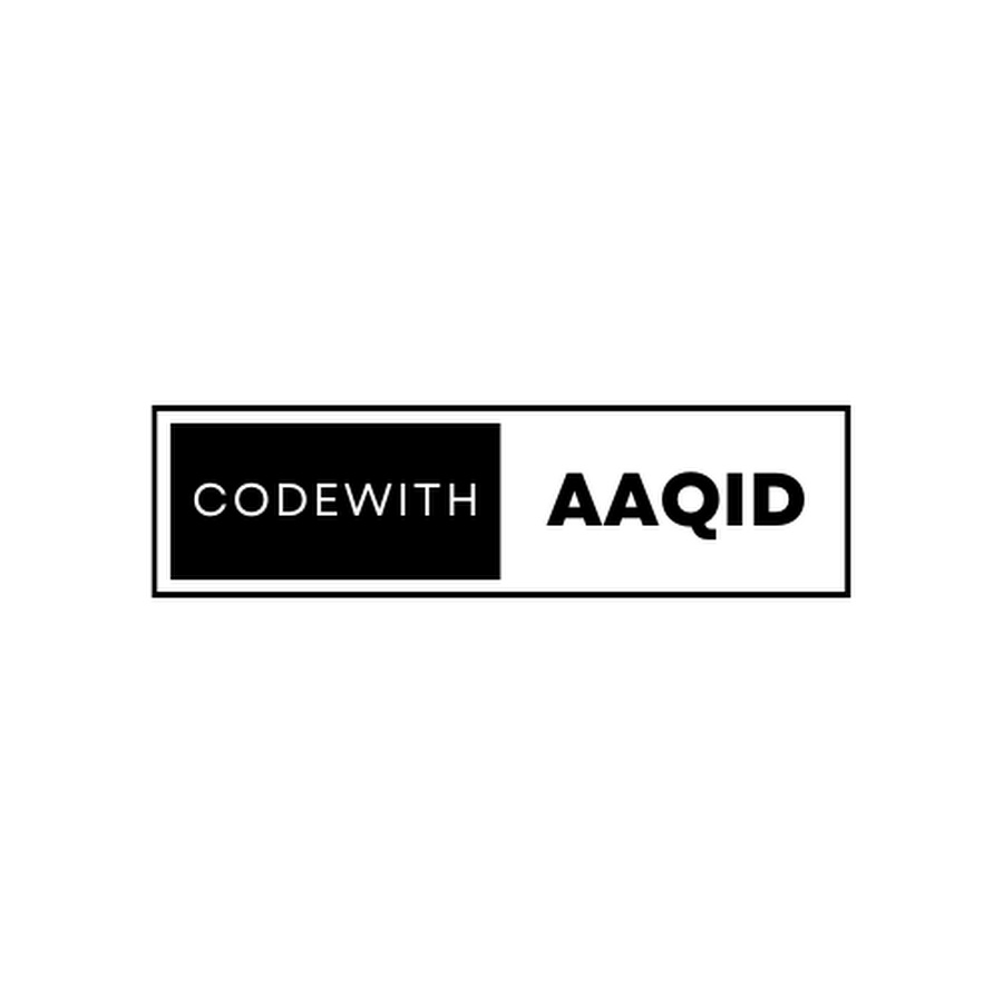 Codewithaaqid youtube
