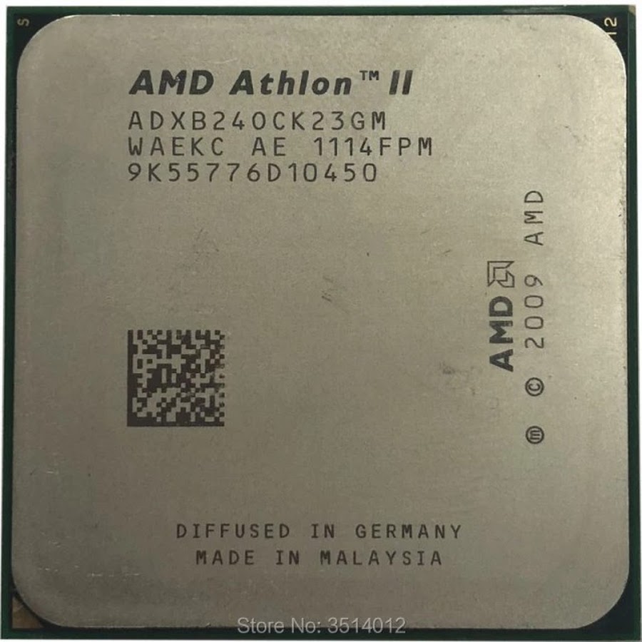 Двухъядерный процессор amd