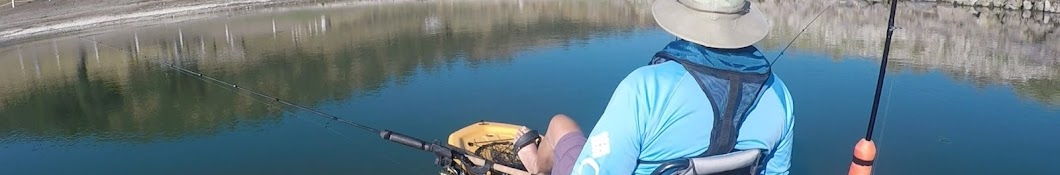 Kayak fishing with Ralph