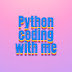 logo Python coding with me