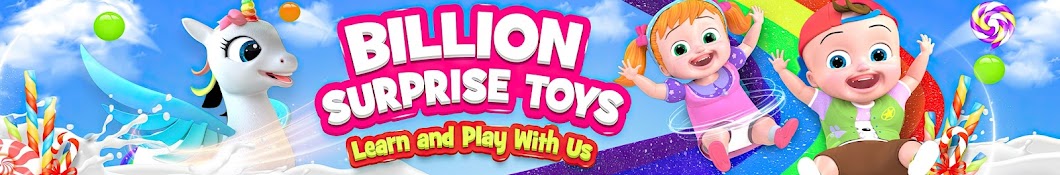 BillionSurpriseToys - English Kids Songs & Cartoon Banner