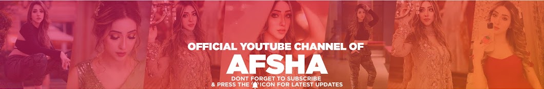 AFSHA KHAN Banner