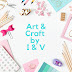 logo Art and Craft By I&V