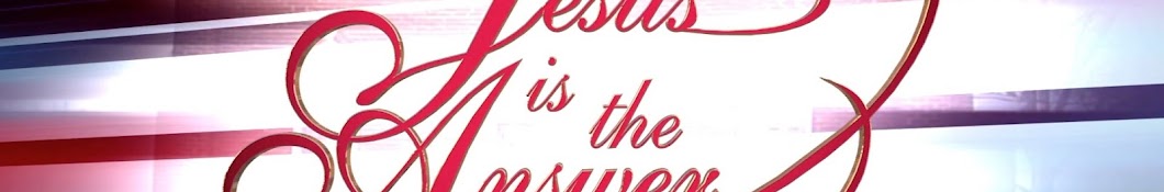 Jesus is the Answer Church, Pastor Robert Scales Banner