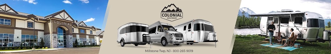 Colonial Airstream Banner