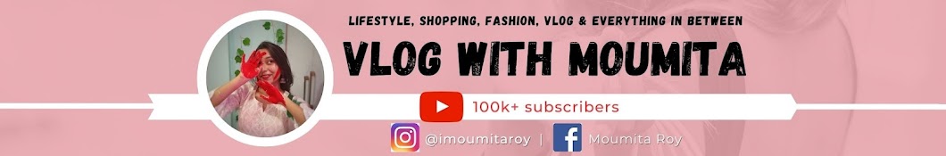 Vlog With MOUMITA Banner