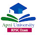 Apni University RPSC Exam